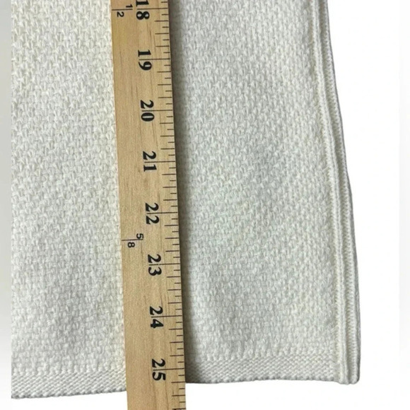 Lafayette 148 Metallic Striped Wide Crewneck Wool Cashmere Sweater Size M‎ - Picture 6 of 10